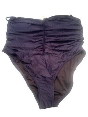 J Crew Ruched Sweetheart One Piece Swimsuit Womens Swimwear Built Bra Size 24